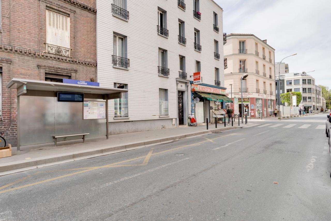 Le Chic Audonien - Cozy Nest Before Gates Of Paris - Access From Cdg & Orly Airports - Wi-Fi - Smart Tv Apartment Сент-Уен Екстериор снимка